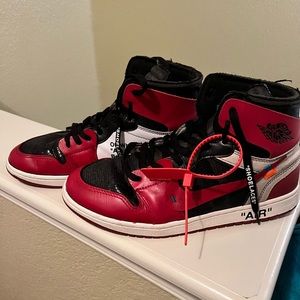 Jordan 1 Retro High / Off-White Chicago / Custom Painted